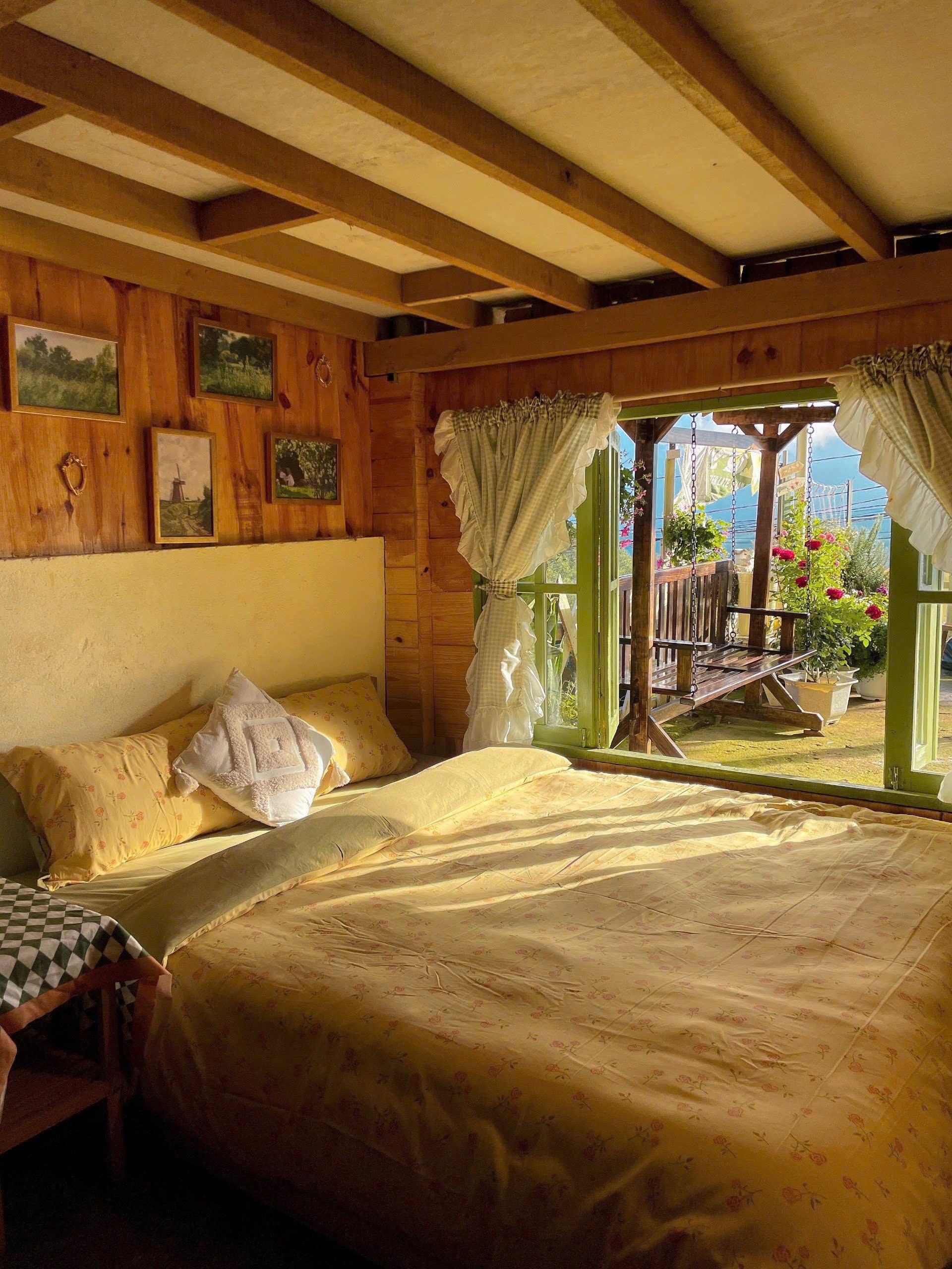 home gỗ săn mây, hoàng hôn 2