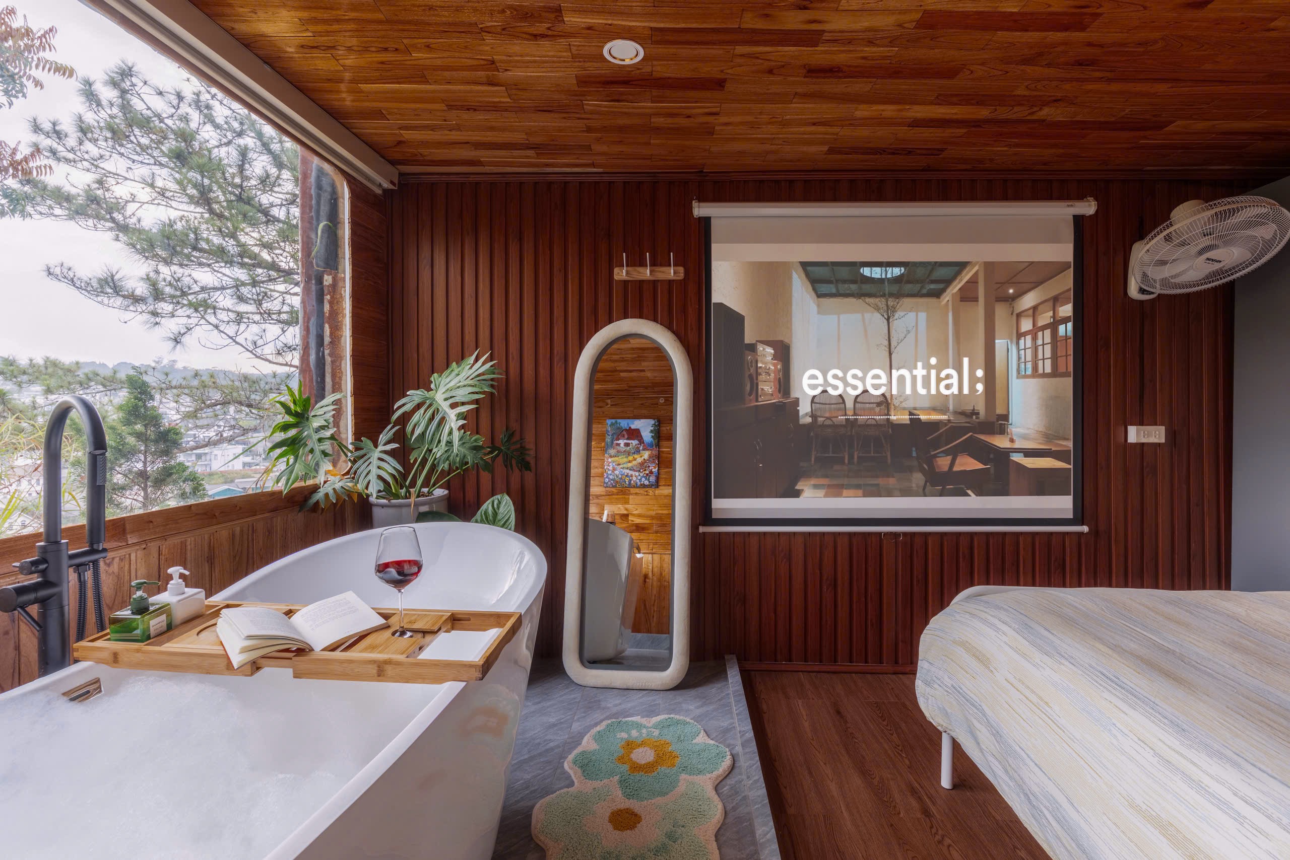 🌿 Home nghỉ dưỡng view phố – rừng thông - có điều hoà 🌿